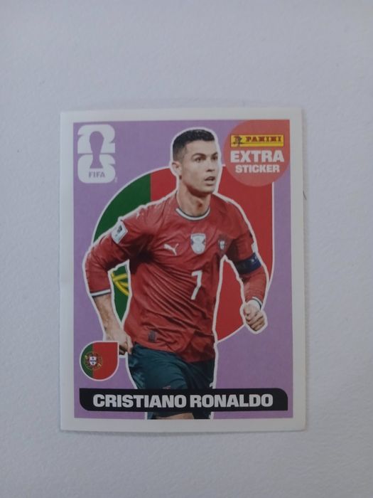Cristiano Ronaldo Extra Sticker 2026 – Possível último Mundial