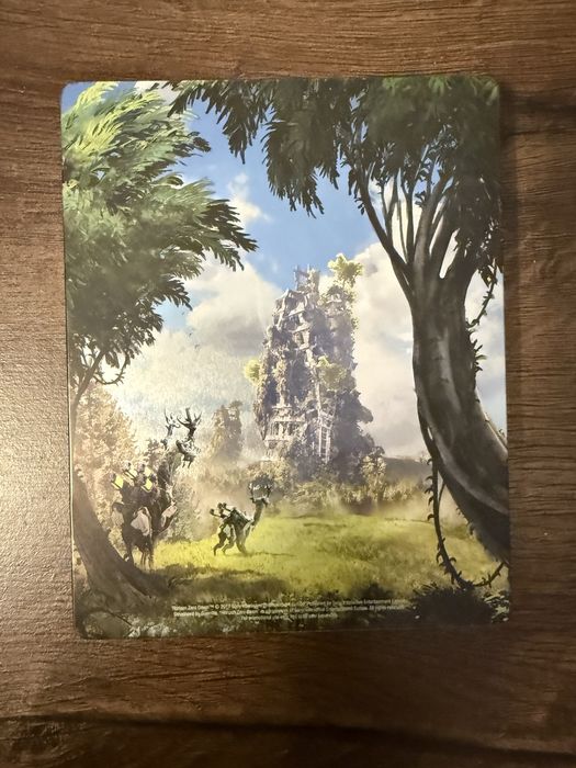 Caixa metalica new horizon zero dawn (apenas a caixa metalica)