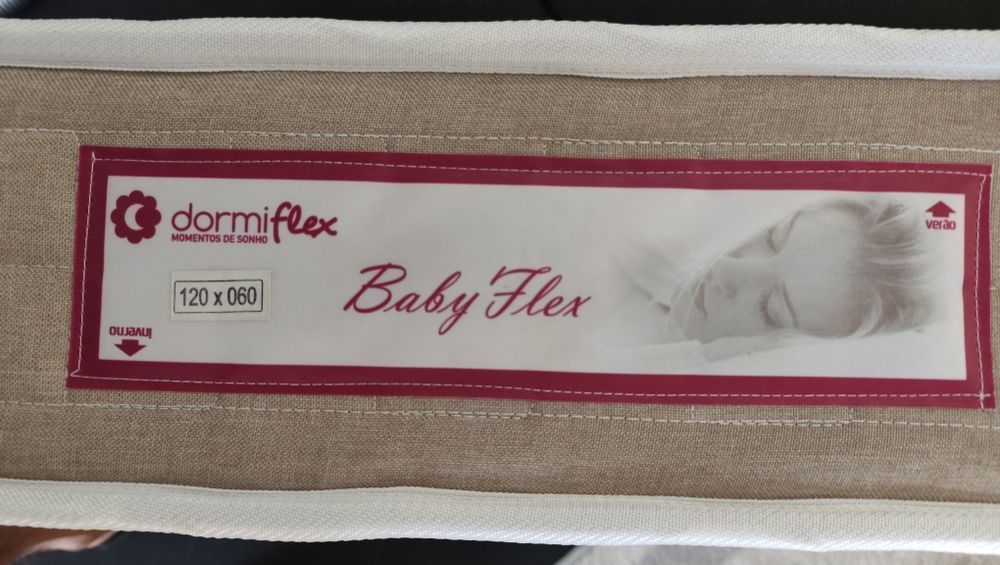 Bebe berço IKEA mais colchão baby flex