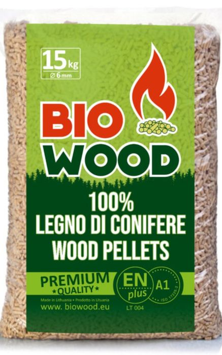 Pellet pelet A1 6mm certyfikat a1 en plus din plus