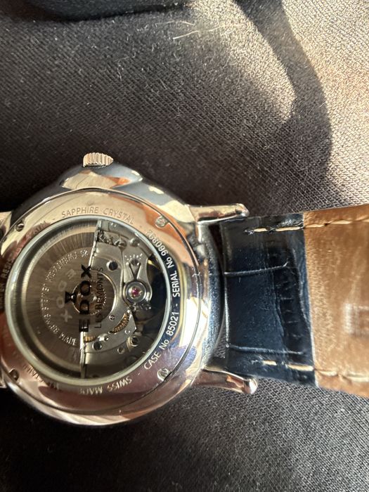 Zegarek Edox Les Bemonts Open Heart 85021 3 BUIN