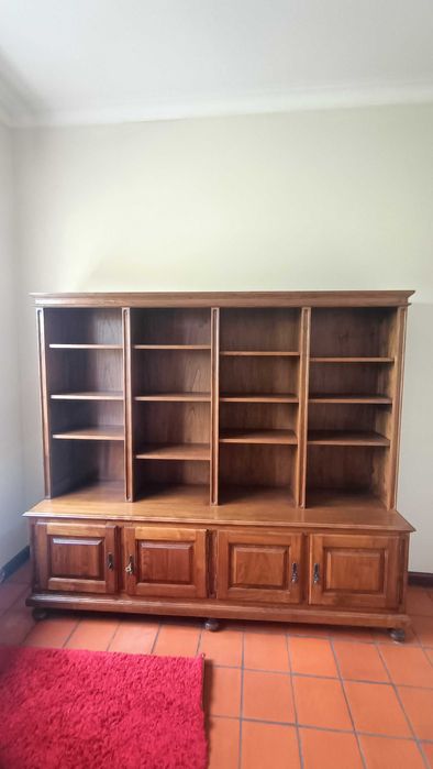 Mobília escritório madeira maciça