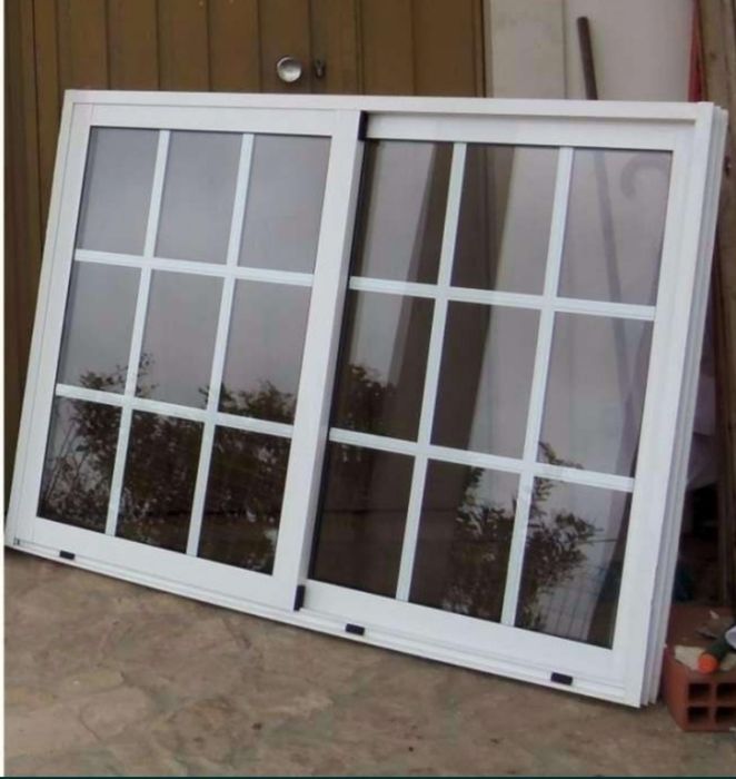 Janela Aluminio Vidro Duplo - Porta Aluminio