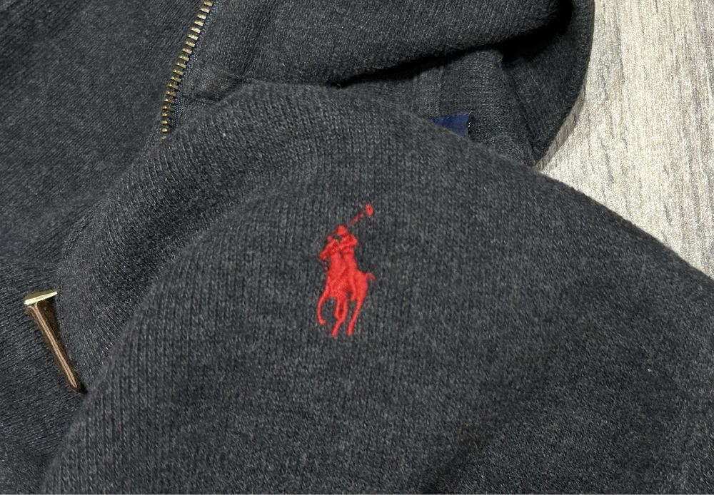 Męska bluza RALPH LAUREN POLO Half Zip roz M