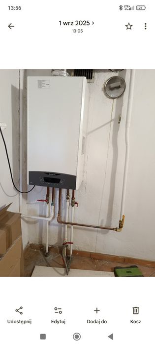 Kocioł gazowy dwufunkcyjny Ariston