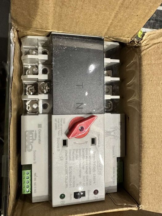 Авр, avr, 4p 125А , автомат ввода резерва(інвертор, генератор)