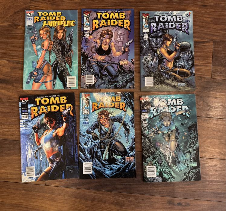 Komiks Tomb Raider zestaw