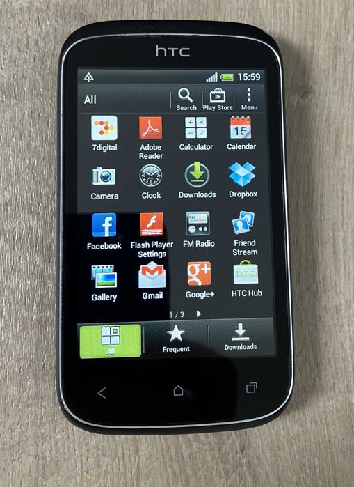 HTC Desire C Smartfon Czarny