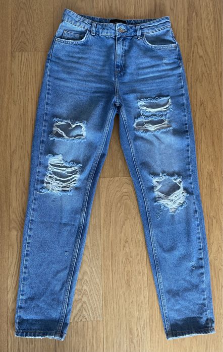 Spodnie boyfriendy MOHITO 36 idealnie leżą