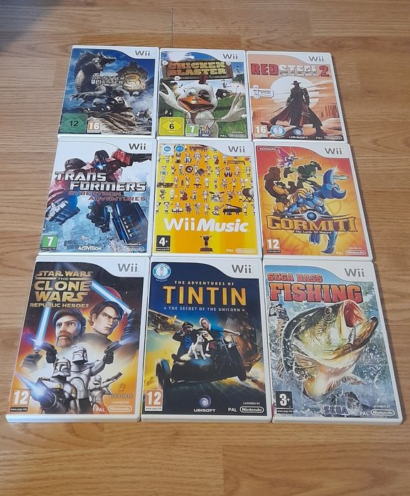 PROMOÇÃO - Jogos Wii Nintendo Wii (Originais/Testados/Wii/Wii U)