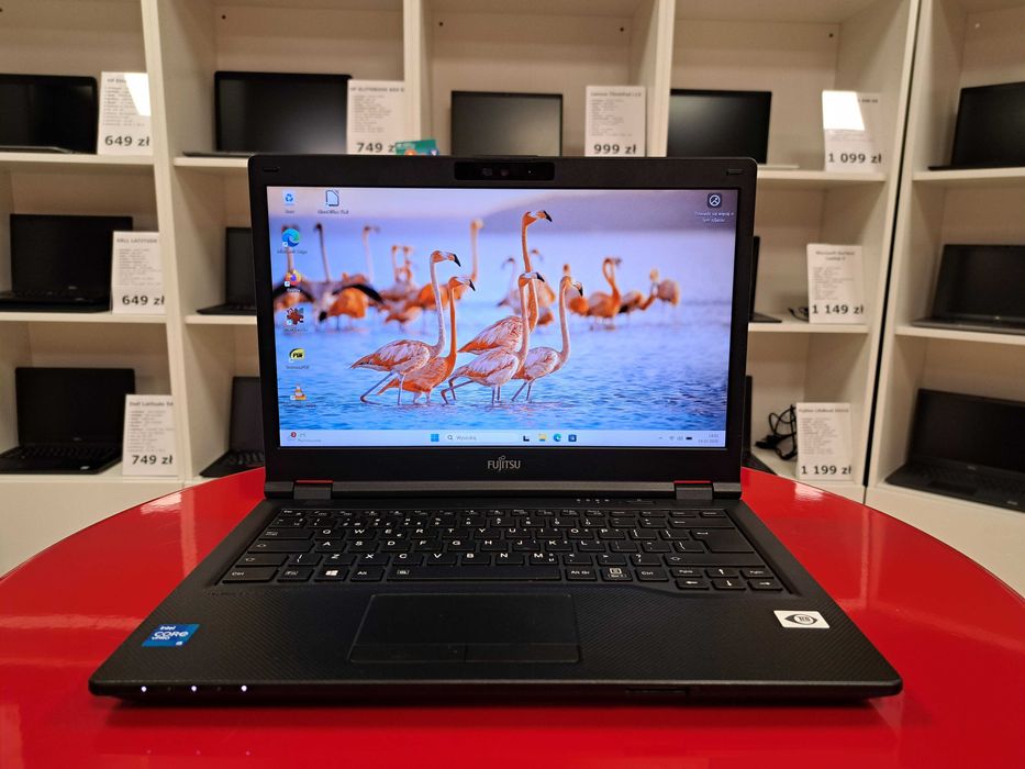 Laptop A-Klasa 14" Fujitsu LifeBook E5411 i5-11gen 16GB Win11 256SSD USB-C FullHD IPS Gwarancja 12mc Faktura 23% PoFirmowe.pl