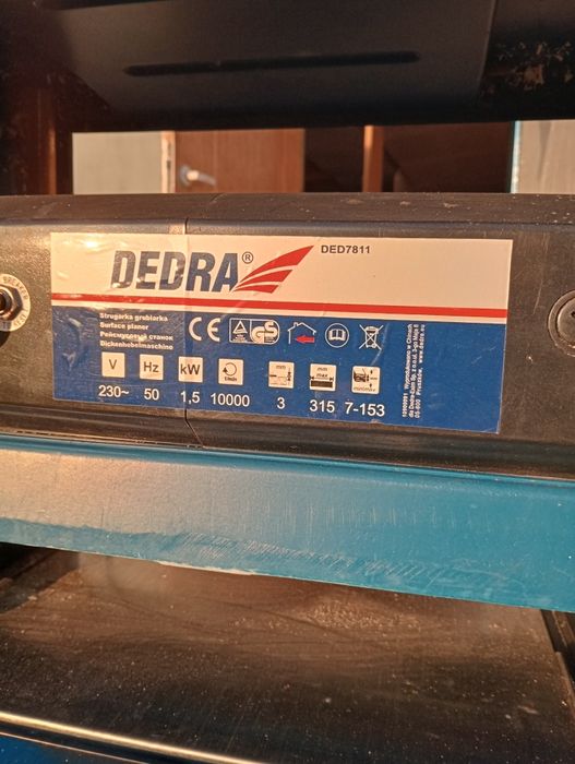 Dedra DED7811 heblarka grubościówka