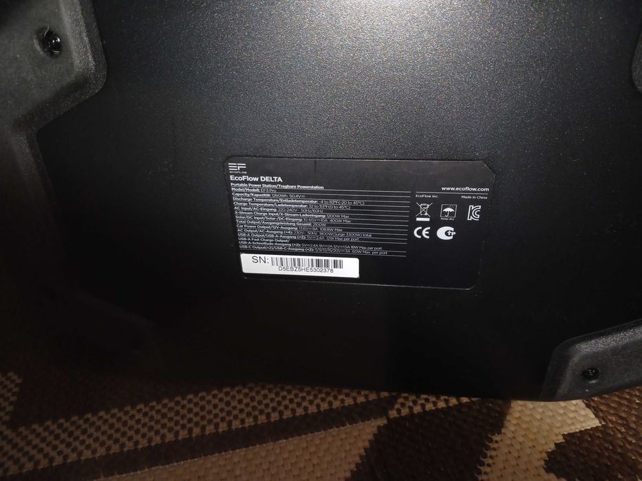 Зарядна станція EcoFlow DELTA 1260 В