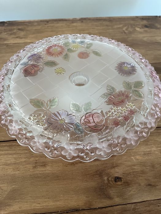 Bases para bolos em vidro