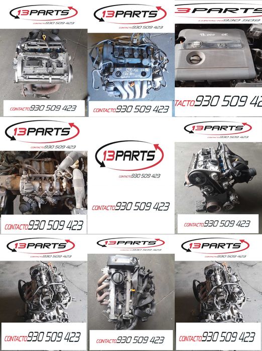 Motores VW Audi Seat Skoda VAG 1.0 MPi 1.2 1.4 TSi 1.6 FSi 2.0 FSi