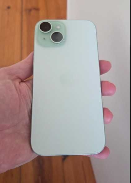 iPhone 15 128GB Verde | Fatura FNAC | Caixa + Cabo