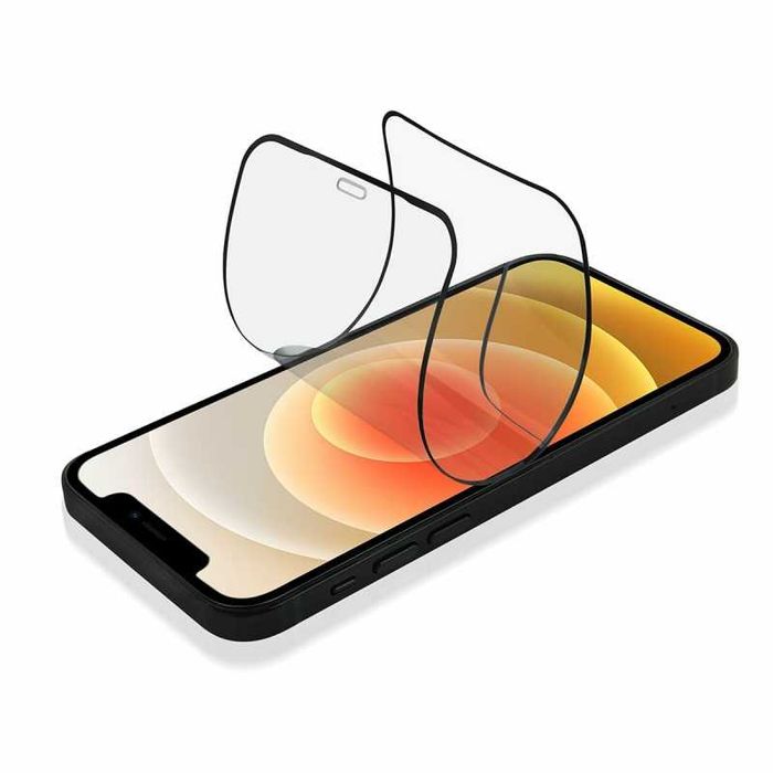 3x Szkło Hybrydowe Ceramiczne 9D do iPhone 14 6,1