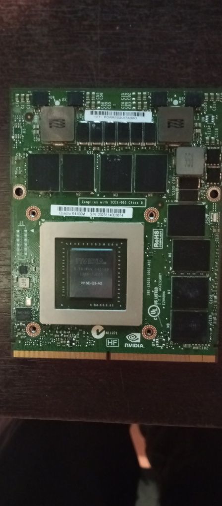 Nvidia quadro k4100m deals