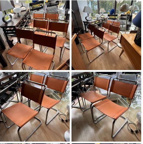Thonet S33 Mart Stam po renowacji