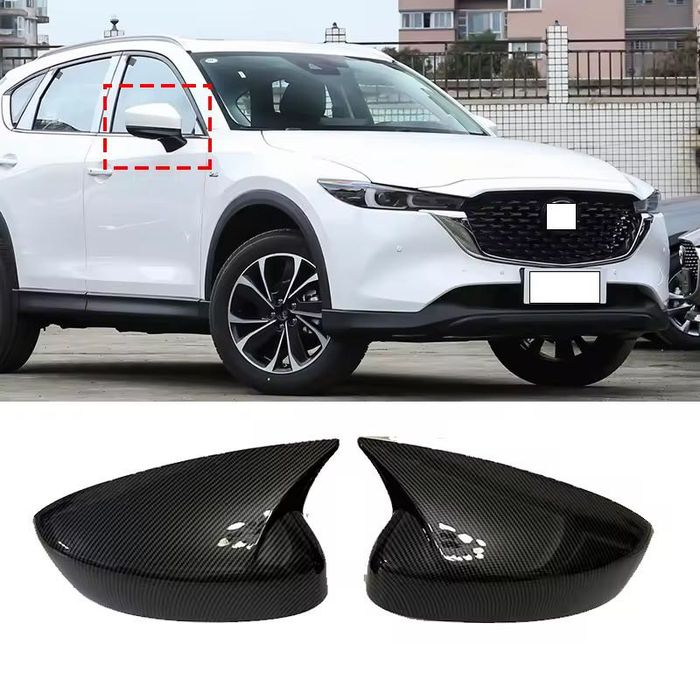 Накладки на зеркала Mazda CX5 боковые зеркала Мазда СХ5 зеркала бетмен мазда