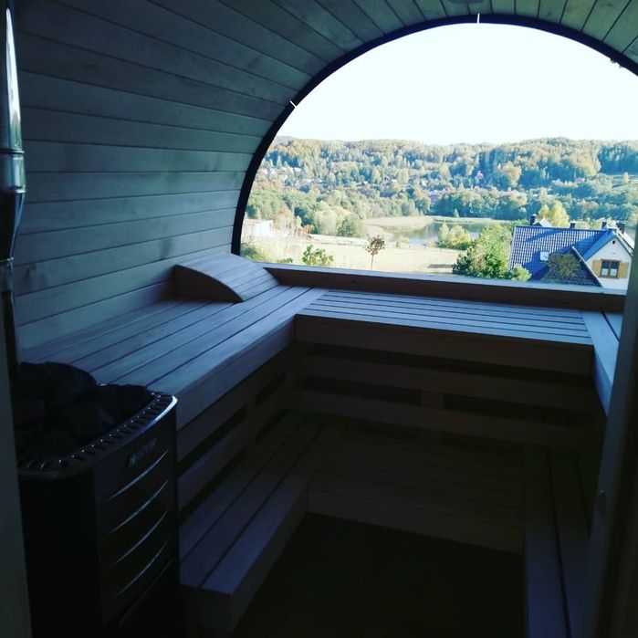 Domek na Kaszubach nad jeziorem z sauna i jacuzzi