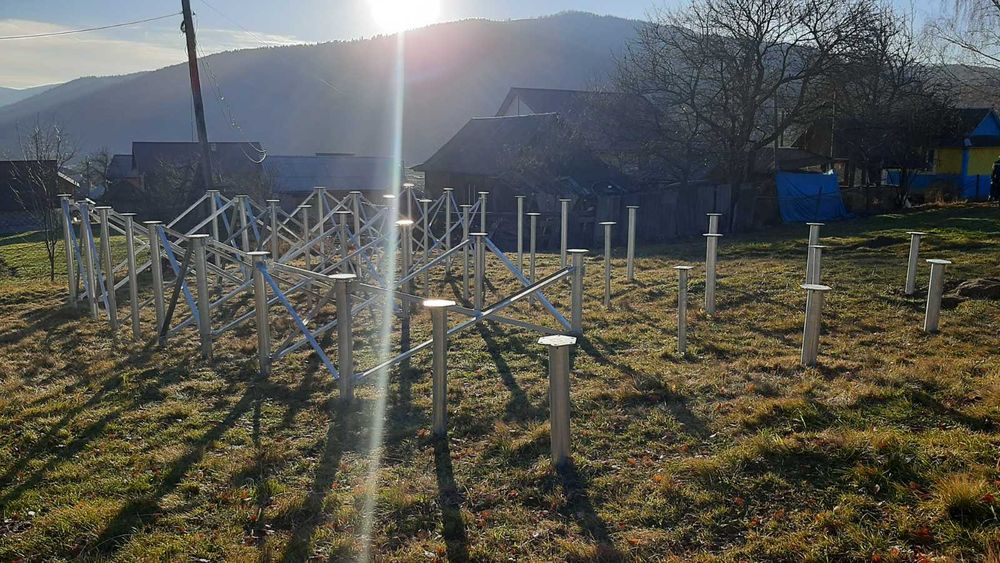 Гвинтові палі , Геошурупи  сваи винтовые геошуруп