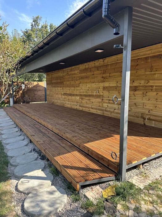 Терасна дошка | Вагонка | Блок хаус | Фальш брус | Термо дерево |