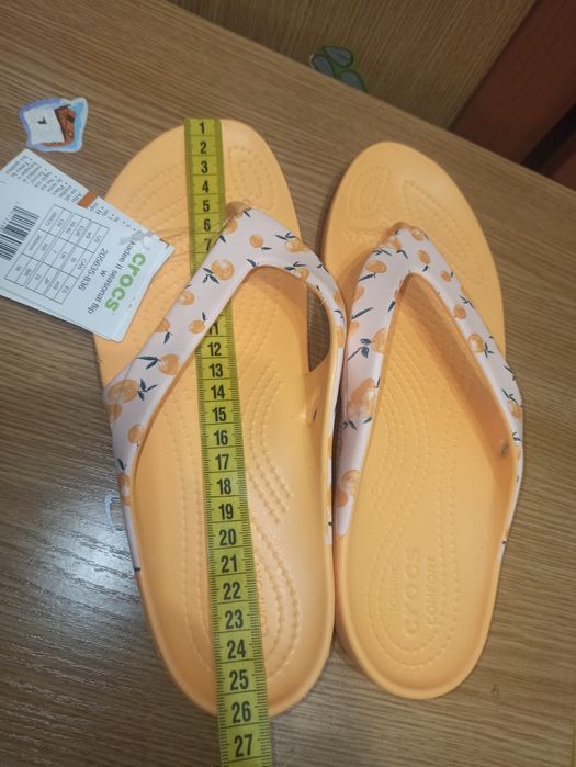 Сланцы Crocs, шлёпанцы Crocs, вьетнамки Crocs 39