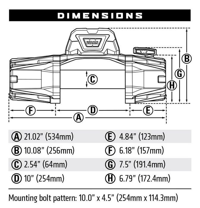 Авто лебедка WARN 12s