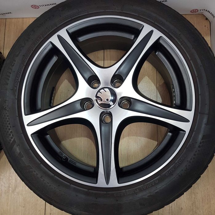 Диск Skoda R17 5x112 Karoq Superb Octavia Yeti VW Passat Jetta Golf Caddy Touran T-Roc Audi A4 A6