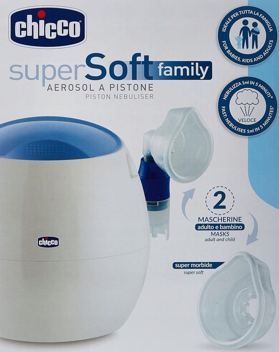 Nebulizator kompresorowy inhalator dla dzieci i dorosłych maski