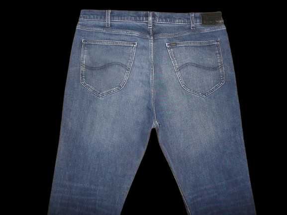 Spodnie dżinsy LEE W38/L34=50,5/114cm jeansy Austin