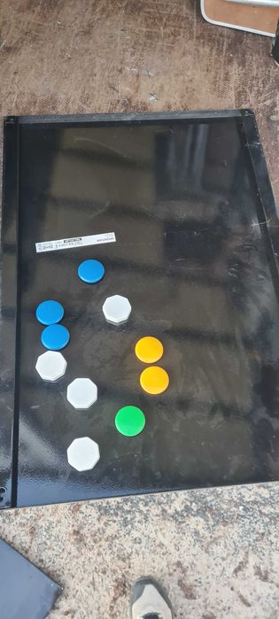 2xtablica magnetyczna spontan ikea 65x45 plus magnesy cena za sztukę