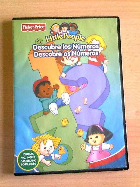 DVD infantil Little People descobre os números