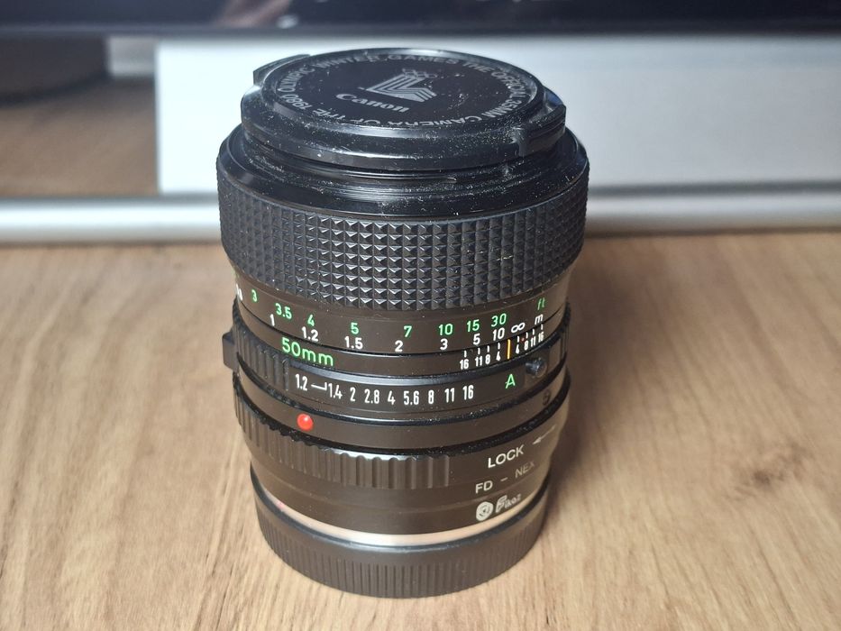 Canon FD 50mm f1.2 STAN IDEALNY