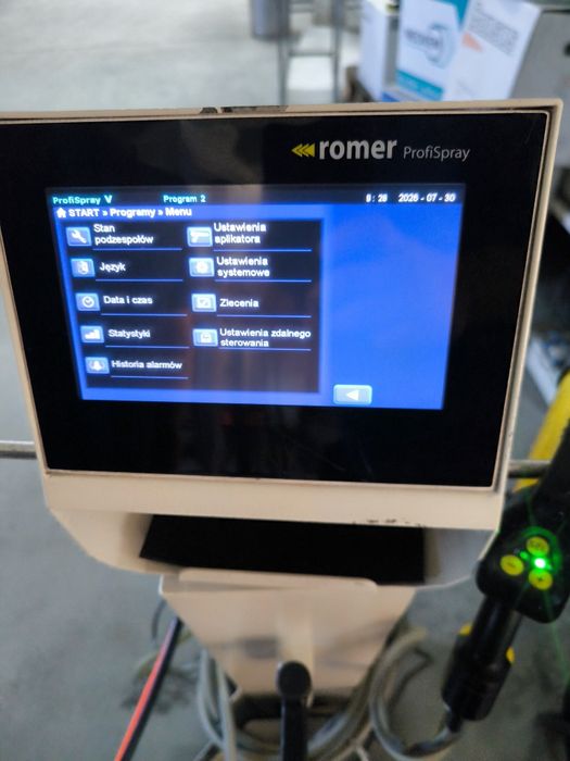 Aplikator farby proszkowej ROMER