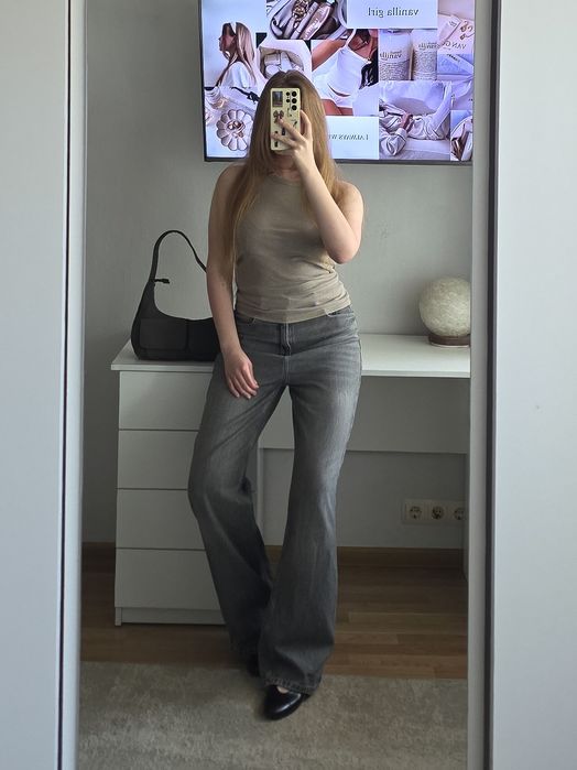 Трендові майки zara з потертостями