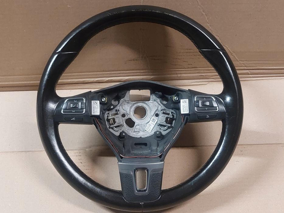 vw passat b7 cc kierownica multifunkcja skóra 3c8419091bc
