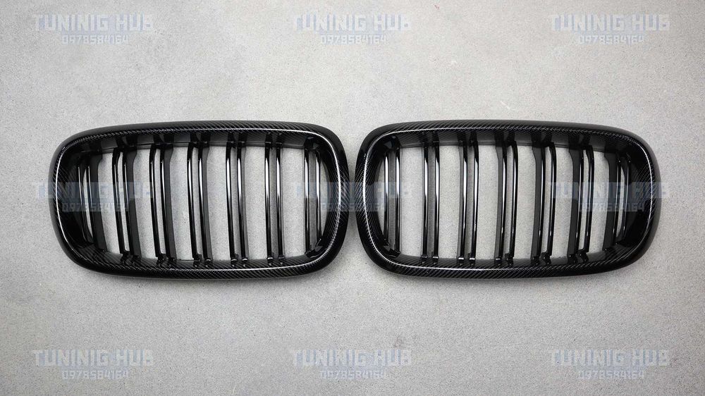 решетка радиатора BMW X5 F15 / X6 F16 / X5M / X6M ноздри карбон Carbon