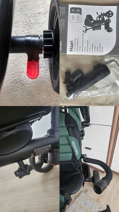Rowerek trójkołowy Lionelo 2 w 1 model Haair