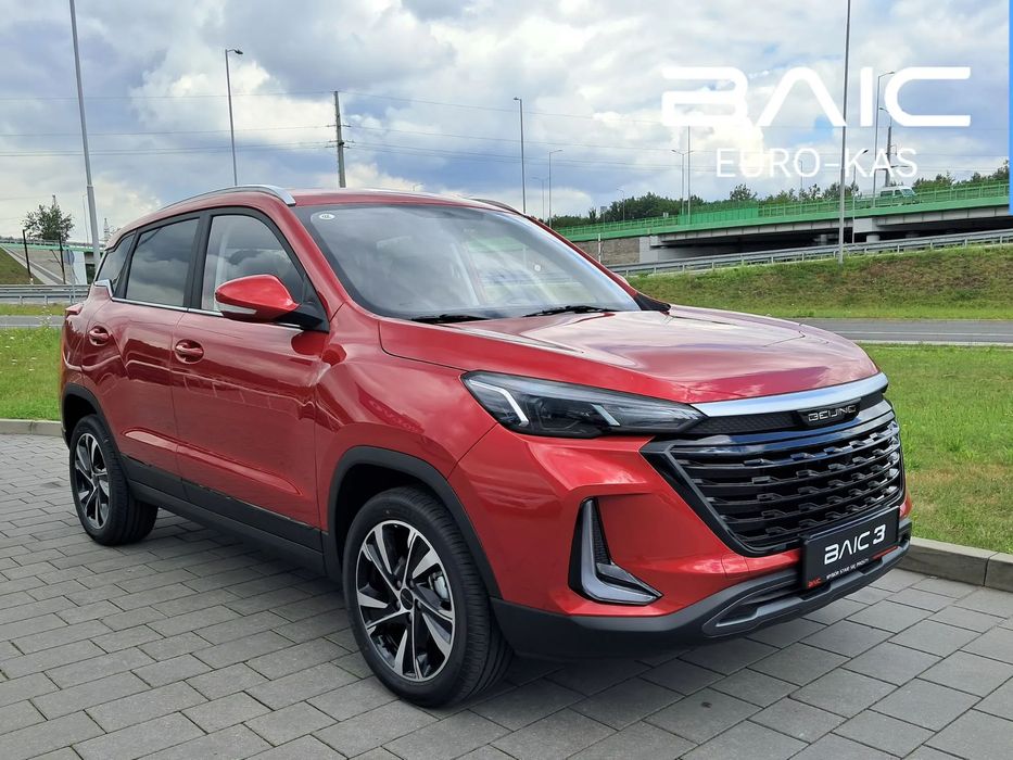 BAIC 3 Baic Beijing 3 Luxury 2026 czerwony
