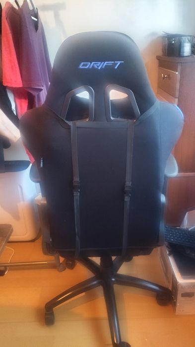 Cadeira Gaming Drift DR100 Preta/Azul