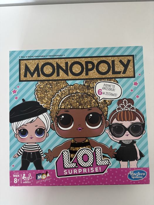 gra Monopoly LOL Suprise Hasbro Gaming