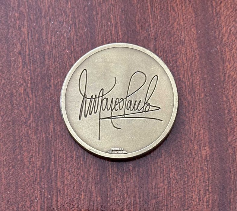 MARCO PAULO, medalha REENCONTRO, Coimbra Medalhística
