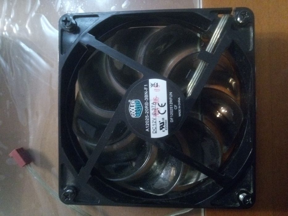 6 Ventoinhas - cooler master e outras