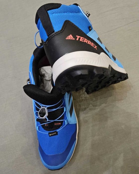 Buty dziecięce adidas trekkingowe r.38 z gore tex