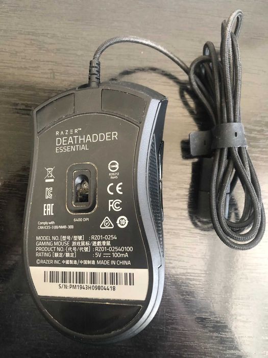 Ігрова миша Razer DeathAdder Essential Black — Оригінал