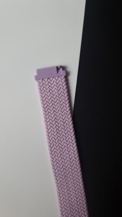 Pasek plecionego materiału 20 mm do zegarka Samsung, Huawei, Amazfit,
