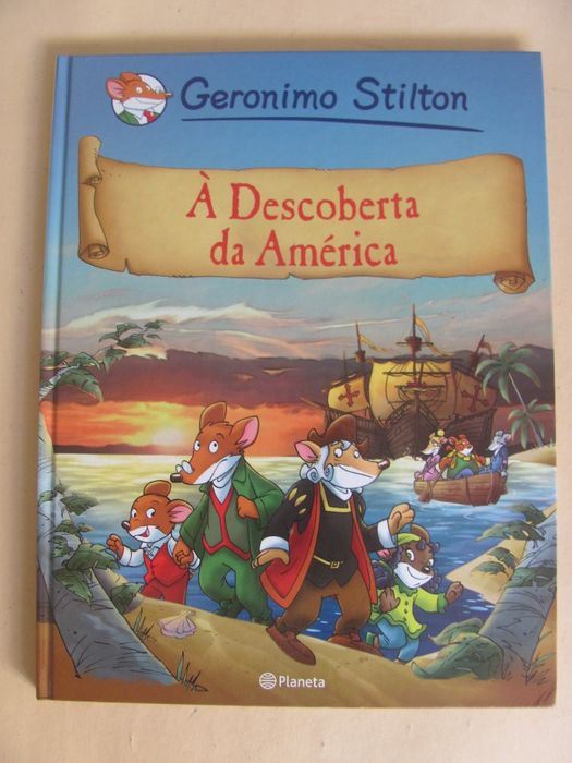BD - À Descoberta da América de Geronimo Stilton