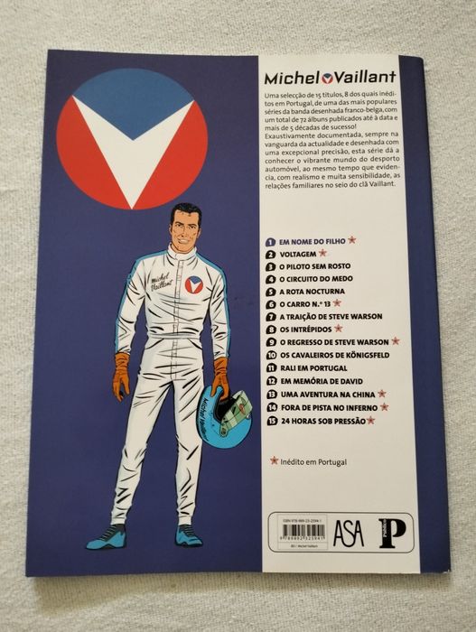 Livro Michel Vaillant